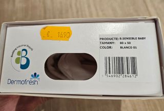 Lote 2 protectores colchón bebé B.Sensible