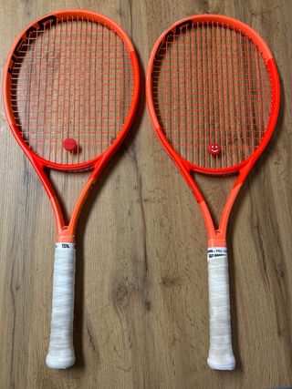 Raquetas head radical 2025. 280 gramos y grip 1.