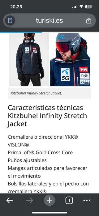 Chaqueta Esquí Helly Hansen Kitzbühel