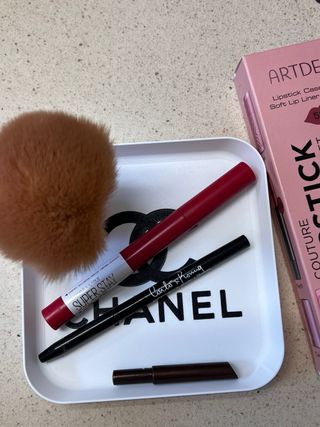 Prato utilitário/decoração “Chanel” 13 cm x 13 cm