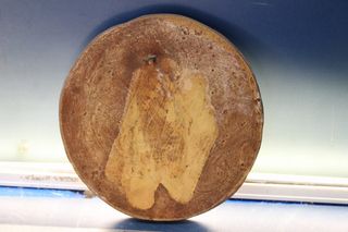 Reproducción disco de Chinkultic en cerámica.