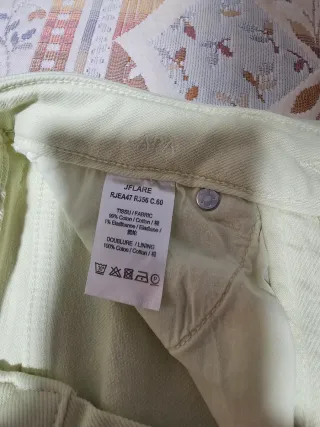 Pantalón ZAPA PARIS Amarillo (verdoso)