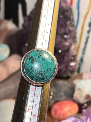 Anillo Plata 925 Turquesa Ajustable