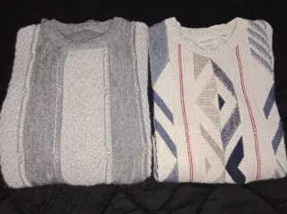 Lote 2 jerseys hombre