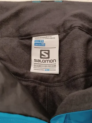 Salomon Pantalón técnico Ski Snow Impermeable