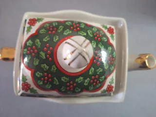 Tetera decorativa Sadler porcelana inglesa 1992.