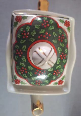 Tetera decorativa Sadler porcelana inglesa 1992.