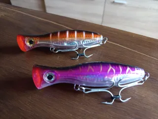 Lote de señuelos pesca a spinning