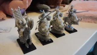 Pack Warhammer Fran Figuras Montadas