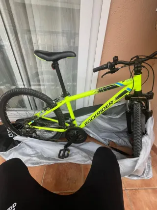 Bicicleta Rockrider ST 520 casi nueva