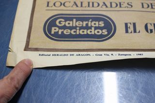 06. Cartel Corrida de Toros Zaragoza 1982.