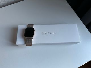 Apple Watch S10 42mm Oro Rosa + correa Milanese