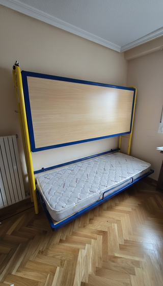 Literas abatibles metálicas con colchones