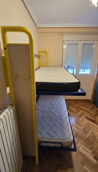 Literas abatibles metálicas con colchones