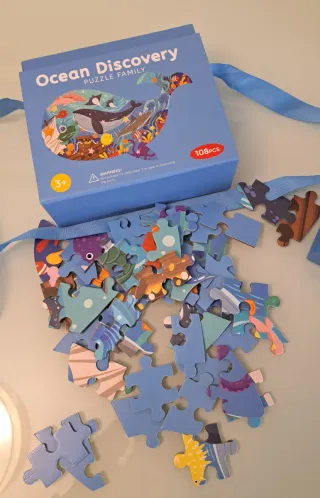 Puzzle Océano Aiva Toba 108 Piezas