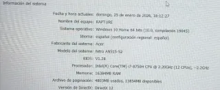 Portatile da gioco Acer Nitro 5 I7 2TB