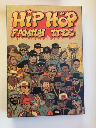 Lote Hip Hop Family Tree. Dos cajas.