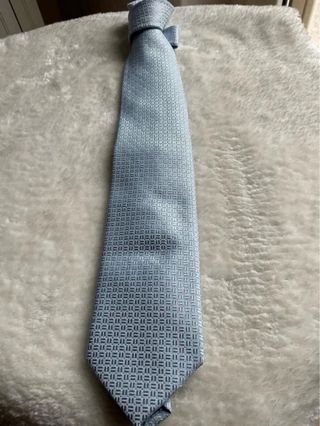 Cravatta seta celeste GIORGIO MARIANI Vintage