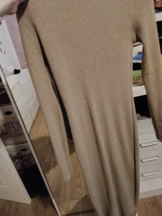 Abito donna lungo beige