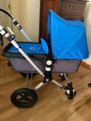 Carro Bugaboo Cameleon Gris y Azul