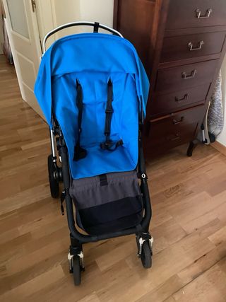 Carro Bugaboo Cameleon Gris y Azul