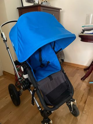 Carro Bugaboo Cameleon Gris y Azul