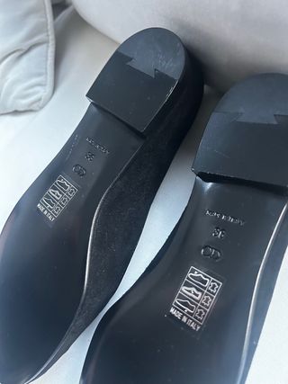 Manoletinas Christian Dior Negras y Rosas