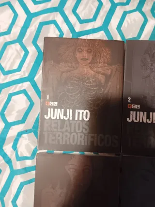 Relatos terrorificos Junji ito 1, 2, 4, 5, 6 y 17