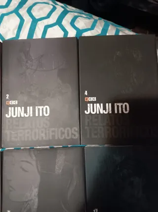Relatos terrorificos Junji ito 1, 2, 4, 5, 6 y 17