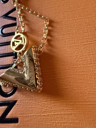 Bracciale Louis Vuitton oro regolabile da 15 a18cm