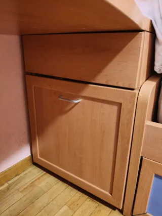 Cama 90 + Escritorio con Arcón