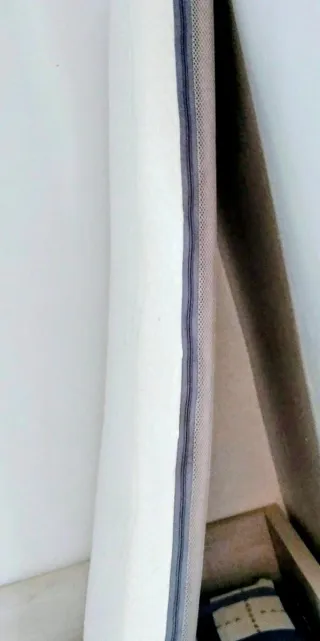 Colchón Cuna Bebé Blanco 140cm x 70cm x 10cm