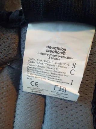 Rodilleras Decathlon Talla S