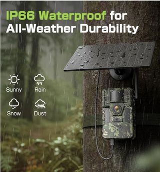 Cámara Vigilancia Exterior Solar 4G