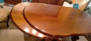 Mesa de salón extensible para 8-12 personas