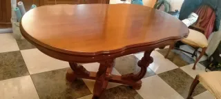 Mesa de salón extensible para 8-12 personas