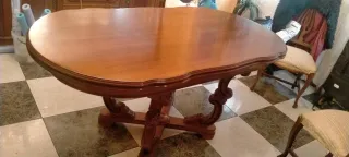 Mesa de salón extensible para 8-12 personas