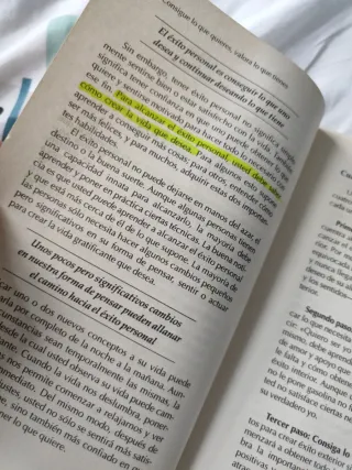 Consigue lo que quieres, valora lo que tienes