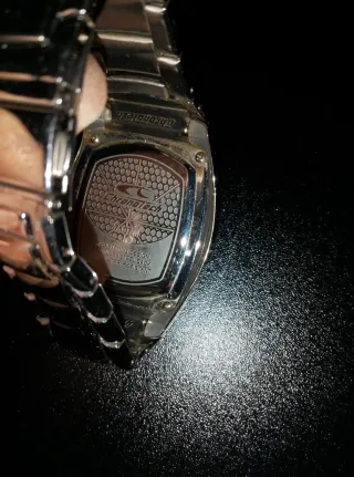 Orologio Crono Tech Argento Bianco