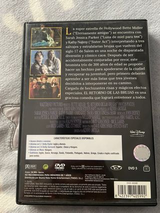 DVD El Retorno de las Brujas (castellano)