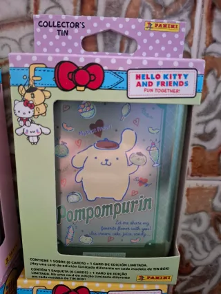 4 Latas Colección Hello Kitty y Amigos