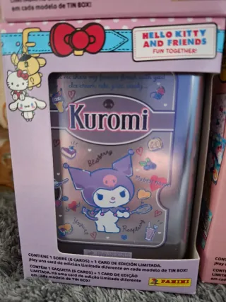 4 Latas Colección Hello Kitty y Amigos