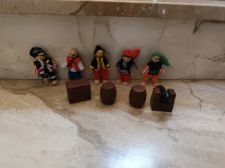 Barco Pirata Juguete Madera