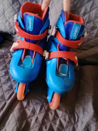 Patines y protecciones infantiles T. 26-28