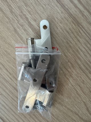 Puerta maciza blanca