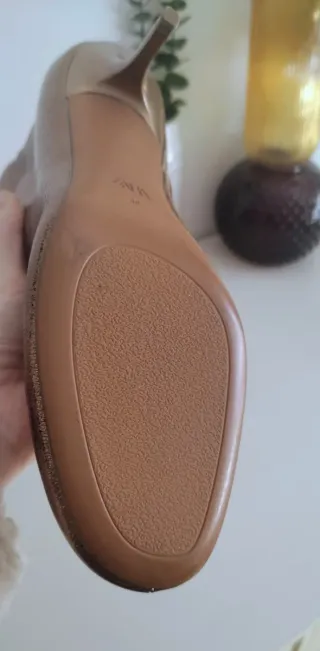 Botas altas metalizadas