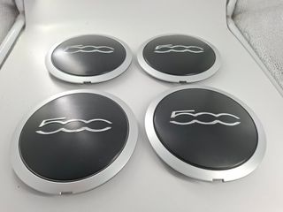 Set 4 Coprimozzi Fiat 500 Nuovi