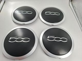 Set 4 Coprimozzi Fiat 500 Nuovi