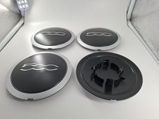 Set 4 Coprimozzi Fiat 500 Nuovi