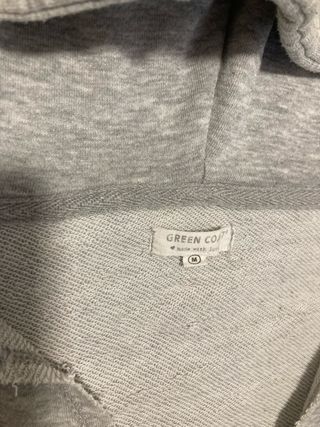 Sudadera Gris Green Coast